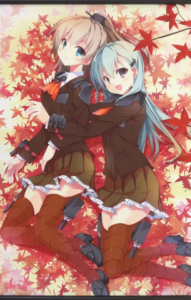 【艦隊これくしょん～艦これ～】タペストリー 鈴谷＆熊野(小林ちさと) /Pocky Factory