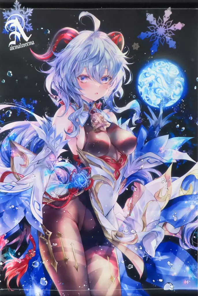 【原神-GENSHIN-】B2タペストリー 甘雨(小林由高) C102/アレマテオレマ