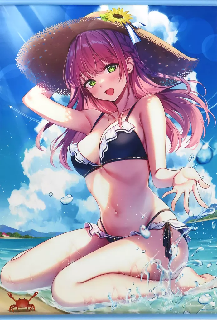 【オリジナル】描き下ろしB1Wスエードタペストリー A(天城しの) C102カタログ・リストバンド型参加証特典/メロンブックス