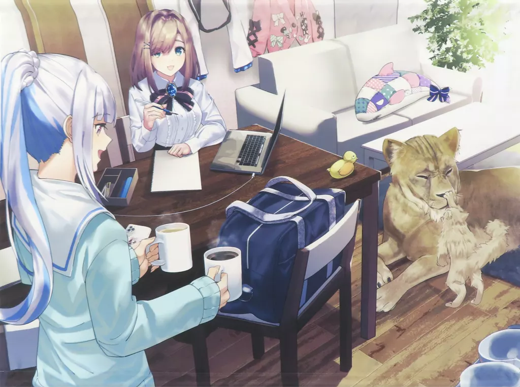 【バーチャルYoutuber】カップリングSS集イメージB2タペストリー リゼ・ヘルエスタ＆鈴原るる(煤川) #にじそうさく06/夢明の檻