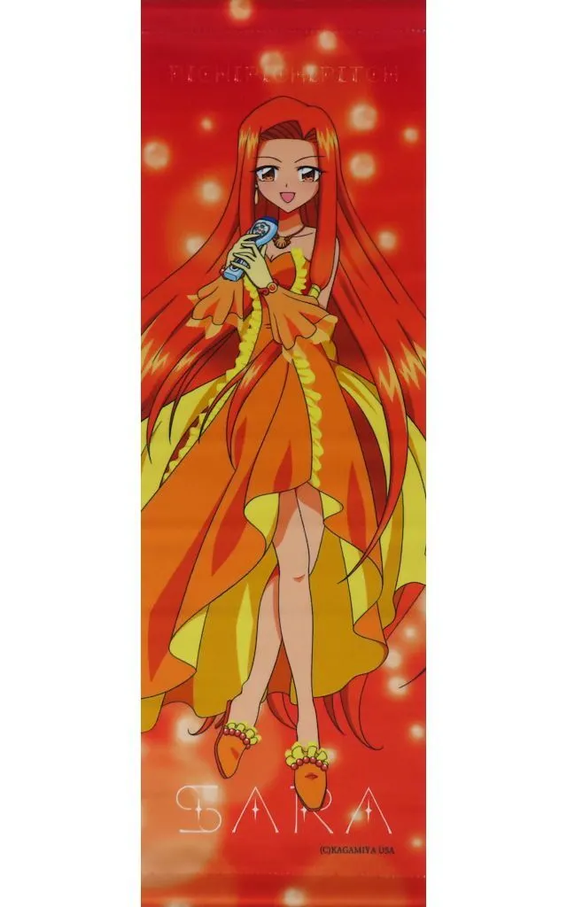 【ぴちぴちピッチ】B3ハーフタペストリー 沙羅(関月鏡) C105/鏡屋USA