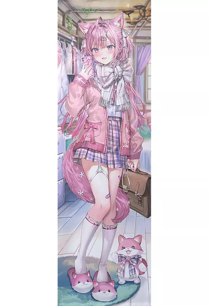 【バーチャルYoutuber】等身大タペストリー 博衣こより(ももこ) C105/さしみねこ屋
