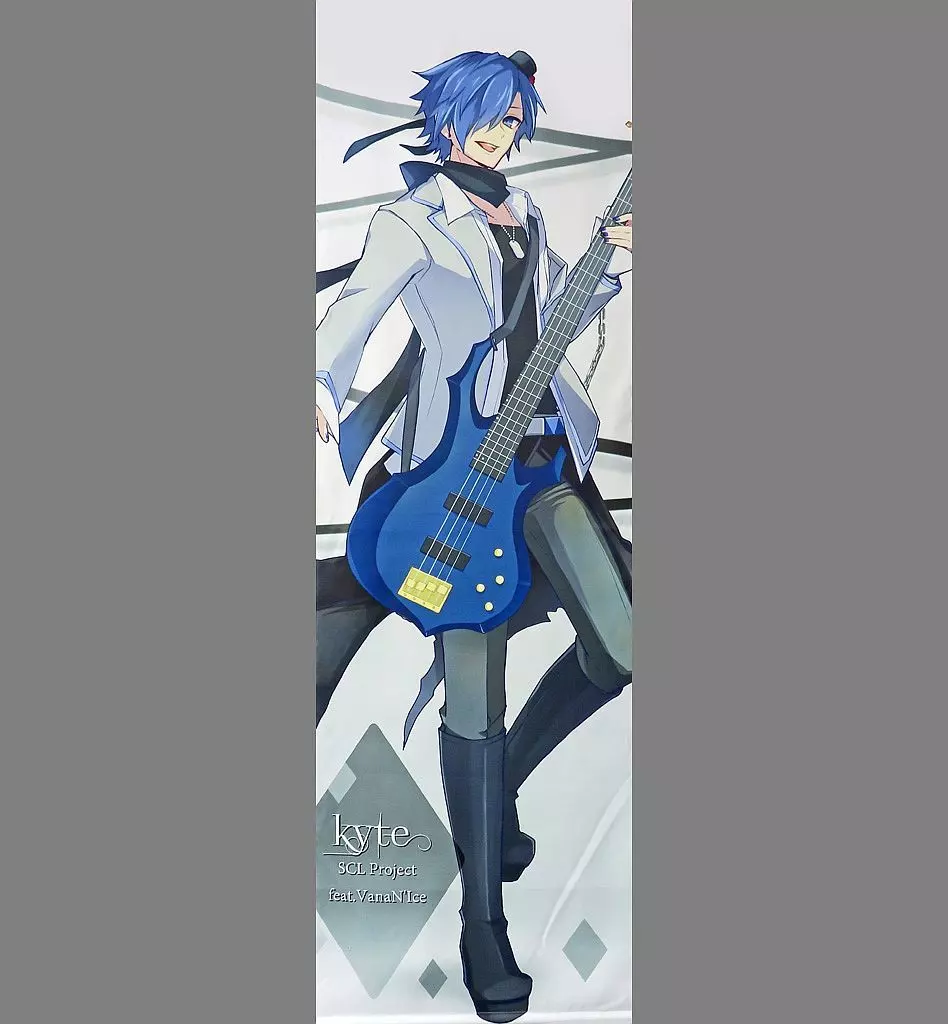 【ボーカロイド】等身大kyteタペストリー IMITATION BLACK ver KAITO(春アキ) /速口スペル