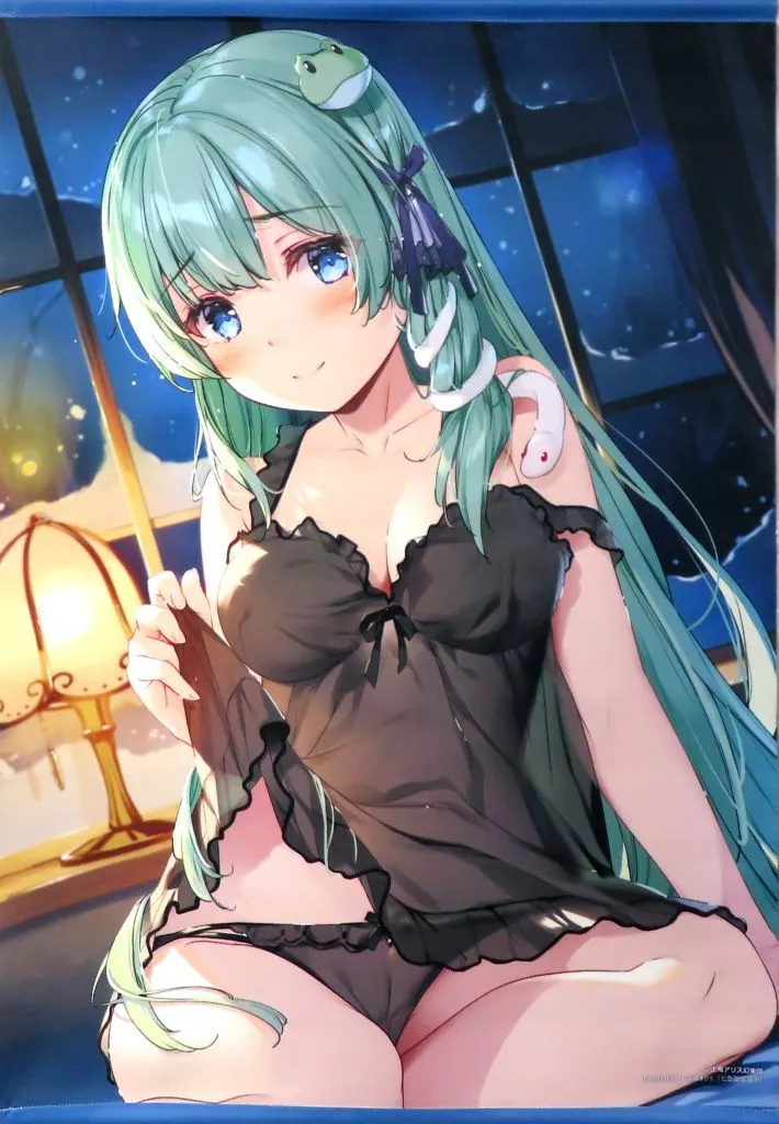 【東方Project】B2Wスエードタペストリー 東風谷早苗(宮瀬まひろ) C105新刊購入特典/七色御伽草子＆メロンブックス