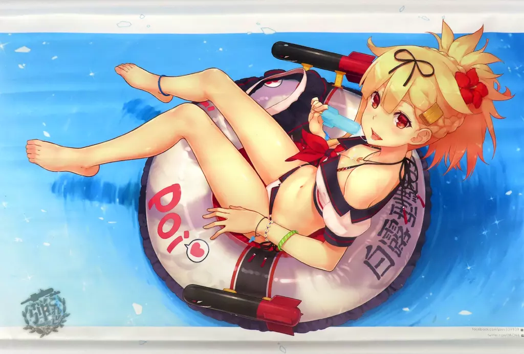 【艦隊これくしょん～艦これ～】B2タペストリー 夕立改二(弾) C92/弾々鎮守府