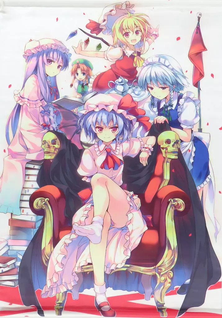 【東方project】B2タペストリー 紅魔館ズ(緋ノ丘シュウジ) /翼