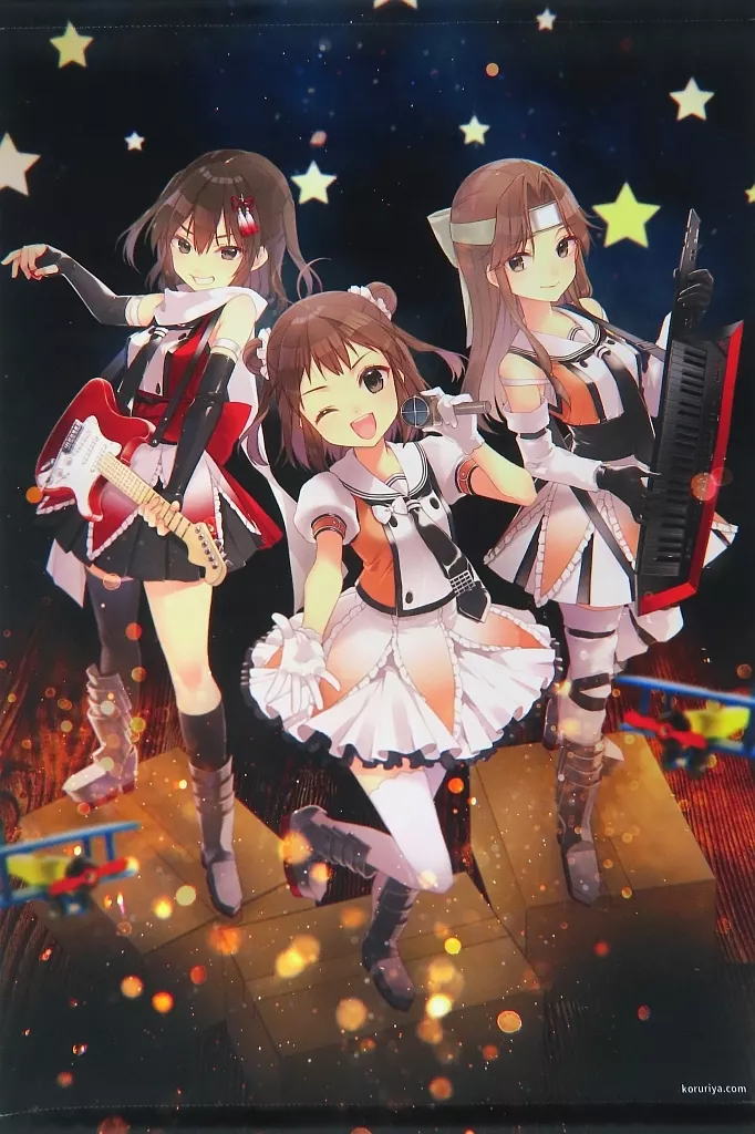 【艦隊これくしょん～艦これ～】B2タペストリー 川内＆神通＆那珂(こるり) /こるり屋