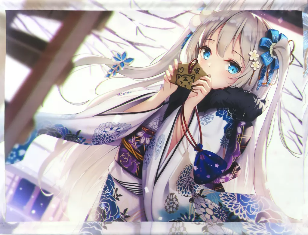 B2タペストリー 美少女ロリこれくしょん 絵馬(雁) /xyomouse_image