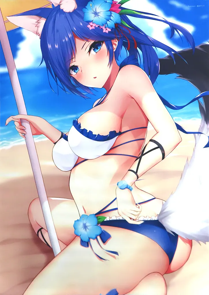 【アズールレーン】連合応援祭B2タペストリー 神通(藍綬アイラ) /メロンブックス