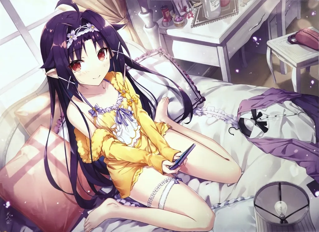 【ソードアートオンライン】B2Wスエードタペストリー キャミソールバージョン ユウキ(我美蘭) C100/でぶねこ