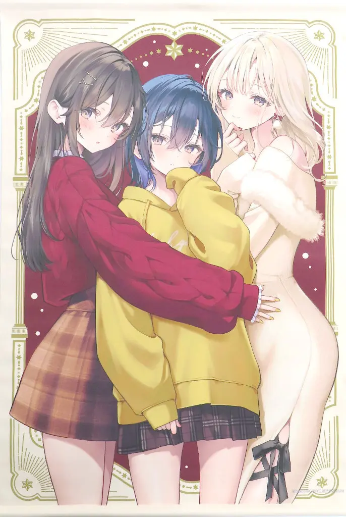 【オリジナル】B2Wスエードタペストリー(ゆがー) C107新刊購入特典/YOURGiRL＆メロンブックス