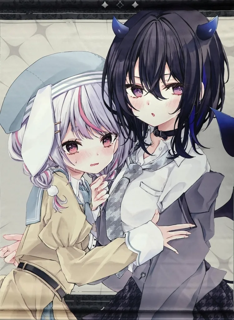 【ぶいすぽっ!】B2タペストリー 一ノ瀬うるは＆兎咲ミミ(茂泉しぽん) C104/しーぷきゃっと