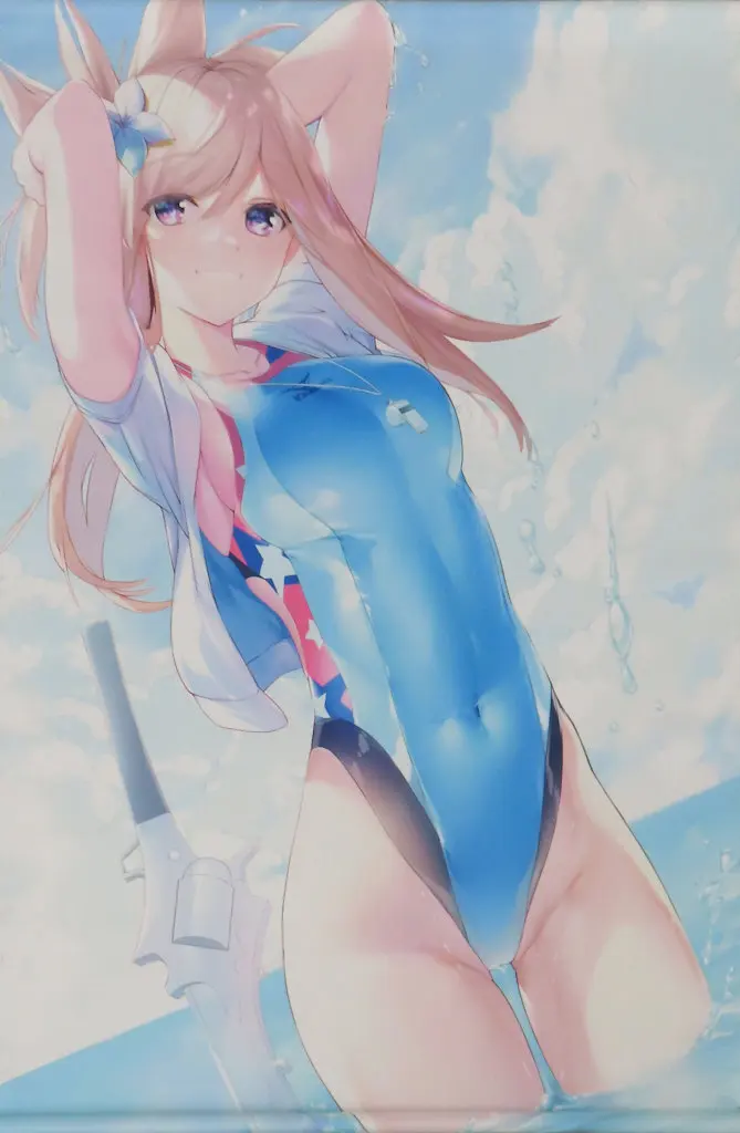 【Fate シリーズ】B2Wスエードタペストリー 水着 宮本武蔵(浜田みく) C100/w.s450g