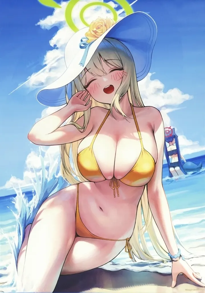 【ブルーアーカイブ】B2Wスエードタペストリー 水着 十六夜ノノミ(DongJi) ブルーアーカイブ大応援フェア2023 2023.4/メロンブックス