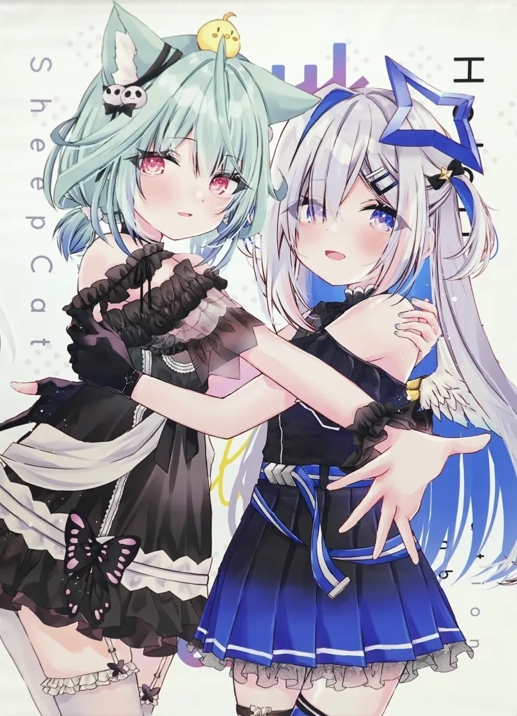 【ホロライブプロダクション】B2Wスエードタペストリー 潤羽るしあ＆天音かなた(茂泉しぽん) ホロクル2nd/しーぷきゃっと
