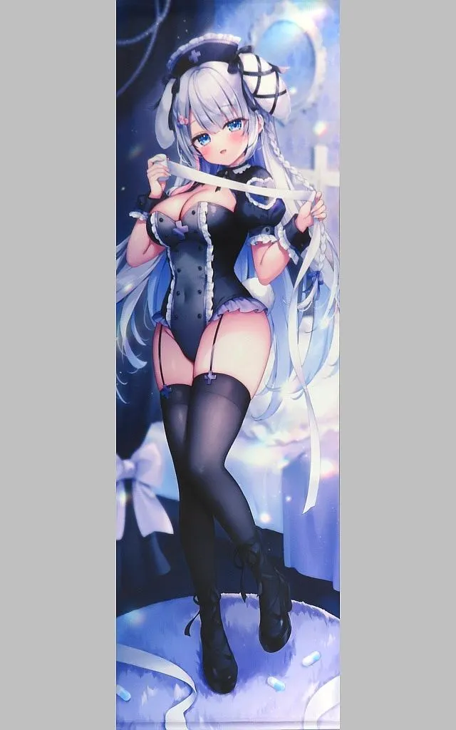 【オリジナル】等身大タペストリー ナースVちょこ(三つ葉ちょこ) COMIC1☆28/メルメリー