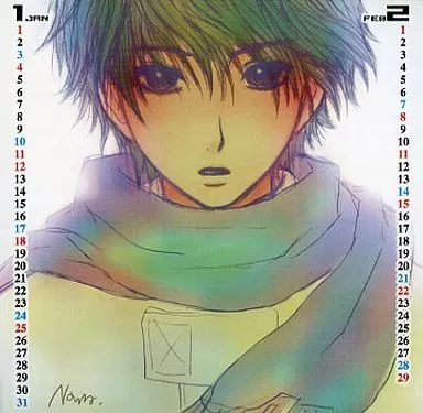 【テニスの王子様】観月2004年カレンダー(あきよし菜魚) /軽企画