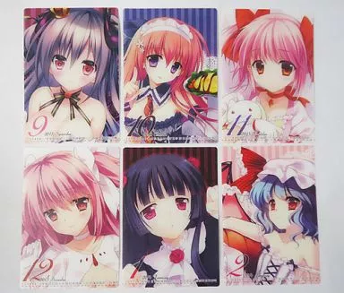 【よろず】クリアカレンダーセット2013.9-2014.2(REI) C84/REI’s ROOM