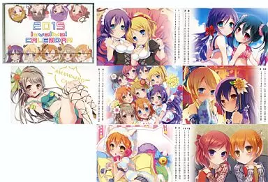 【ラブライブ!】2015卓上カレンダー μ’s(あまみね) C87/あまみねこカフェ