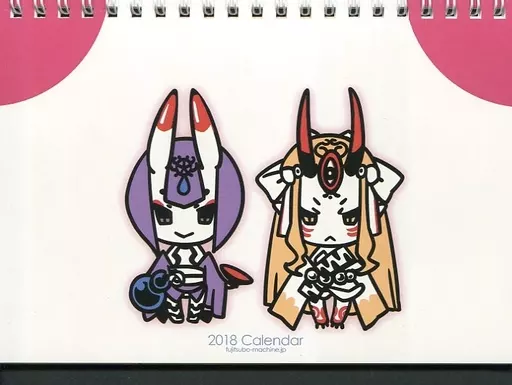 【Fate シリーズ】2018年卓上カレンダー(いとうのいぢ) C93/富士壺機械