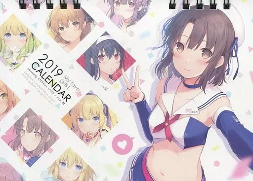 【冴えない彼女の育てかた】2019年卓上リング式カレンダー(6U☆) C95/ETERNAL LAND
