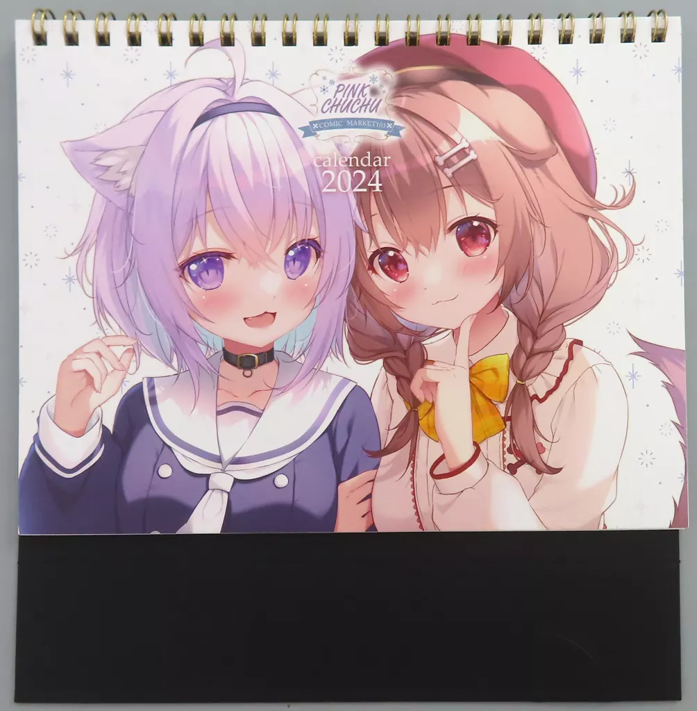 【バーチャルYoutuber】2024年カレンダー(みけおう) C103/PINK CHUCHU