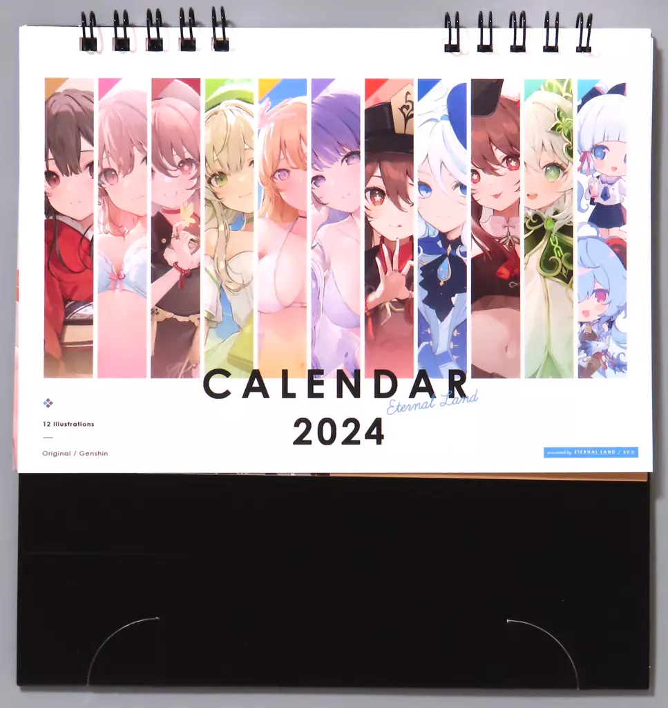 【原神】2024年卓上カレンダー(6U☆) C102/ETERNAL LAND