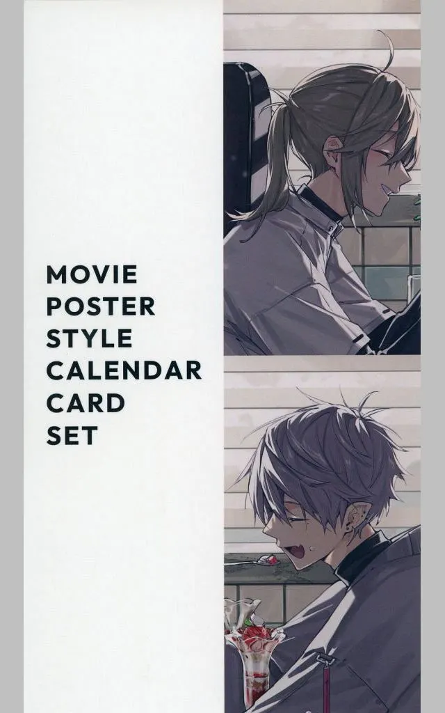 【にじさんじ】MOVIE POSTER STYLE CALENDAR CARD SET ChoNoiR 葛葉&叶(シノイ) にじそうさく09/SHINOINO