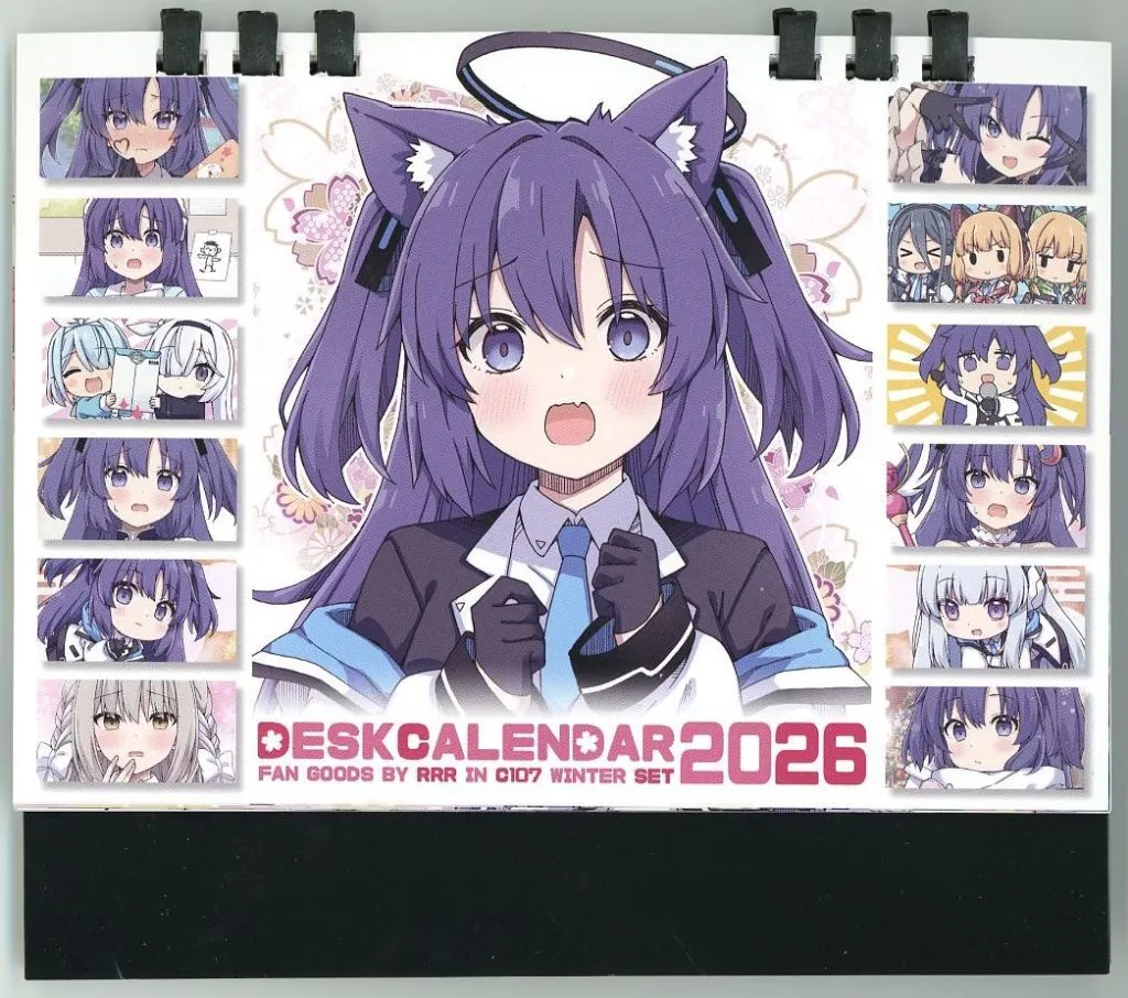【ブルーアーカイブ】2026年卓上カレンダー(りおし) C107/RRR