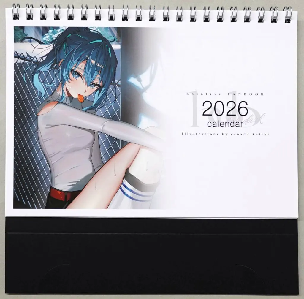 【ホロライブプロダクション】2026年カレンダー 常闇トワ＆星街すいせい(さなだケイスイ) C107/じゃんじゃら丼