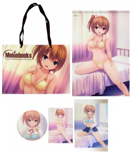 【めろんちゃん】オリジナルグッズセット れもんちゃん(珈琲貴族) C87/メロンブックス