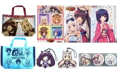 同人その他雑貨　【オリジナル】ねこぱらグッズセット(さより) C86/NEKO WORKs
