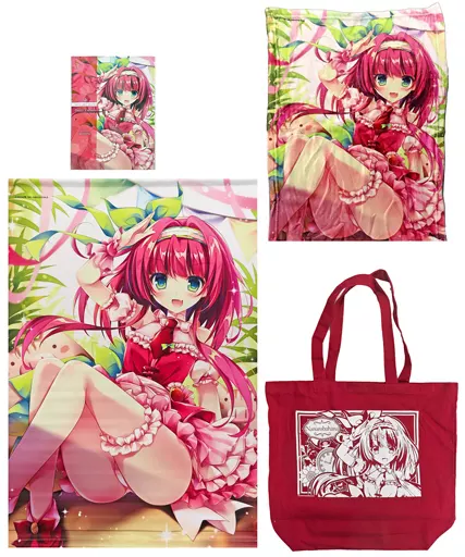 【めろんちゃん】グッズセット りんごちゃん(ななろば華) C97/メロンブックス