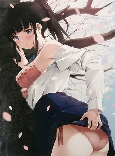 【オリジナル】F4キャンバスアート Under wears 4(うなさか) 2020.7/メロンブックス