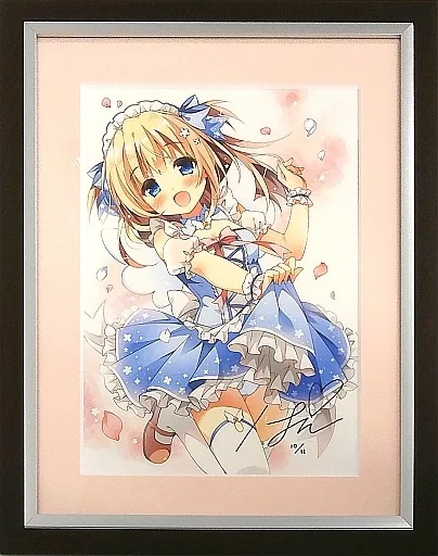 [直筆サイン入り]【オリジナル】A4ジークレー ほほえみてんし(ぱん) /K-BOOKS