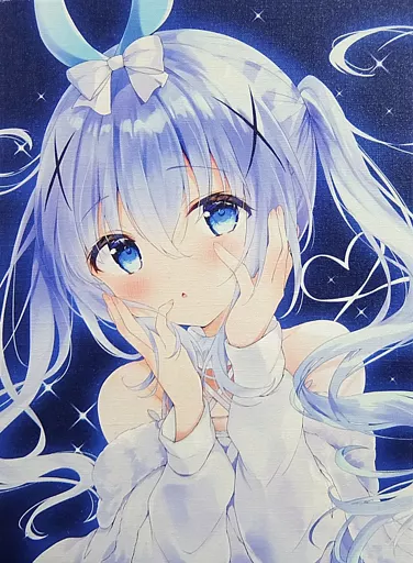 【ご注文はうさぎですか?】嫉妬チノちゃんF4キャンバスアート(飴玉コン) サンシャインクリエイション2021 Summer/あめうさぎ