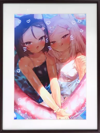 同人その他雑貨　【オリジナル】額装付き高精彩複製原画 絵柄A(十郎太) 第30回高精彩複製原画GALLERY/とらのあな
