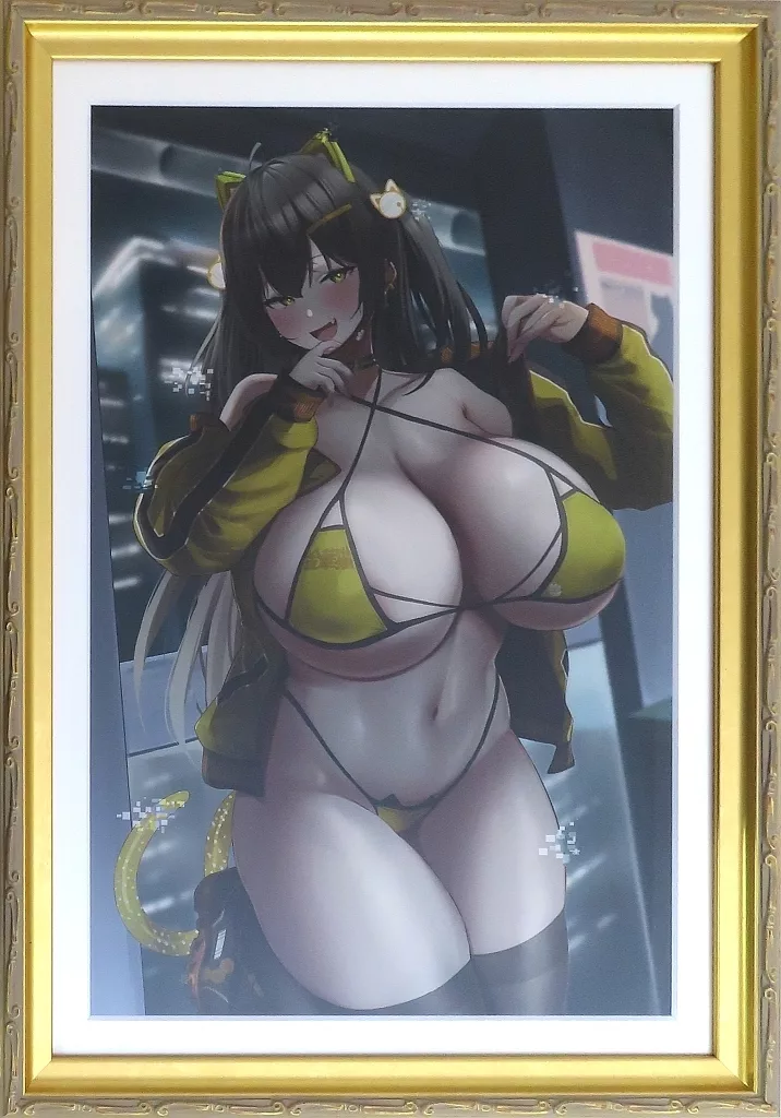 【オリジナル】A2複製原画 Goldrush(ほたてちゃん) 2023.7/メロンブックス