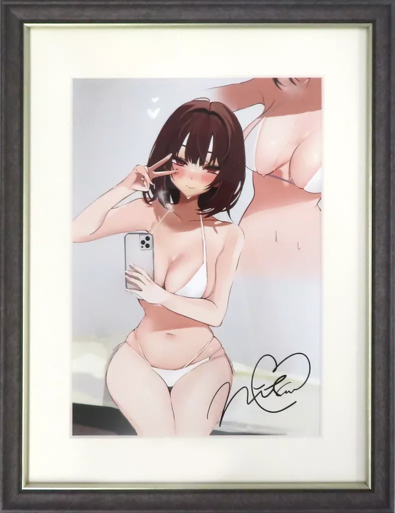 同人その他雑貨　【オリジナル】複製サイン入りC103限定プレミアムビジュアルグラフ(肉) /メロンブックス