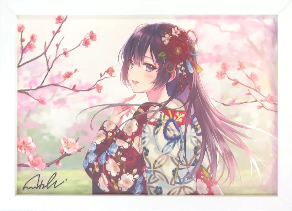 【オリジナル】複製サイン入りミニアートグラフ Cバージョン(フカヒレ) フカヒレ作品展 twinkling/RUINON&Gofa