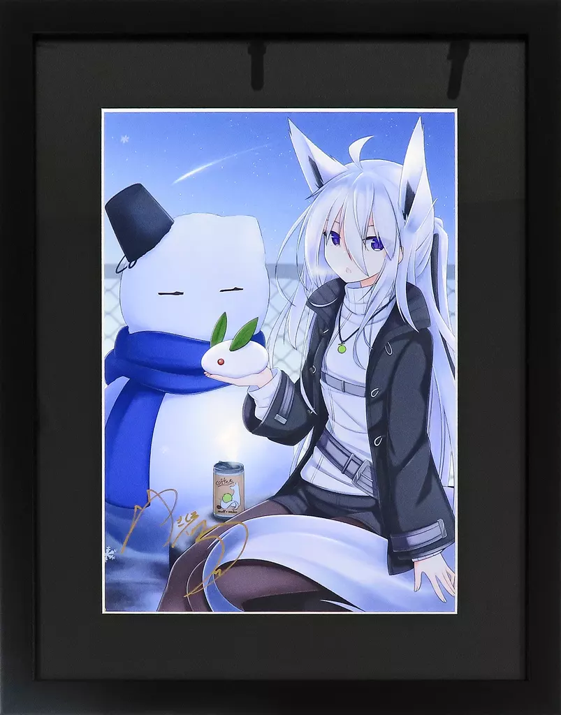 [直筆サイン入り]【オリジナル】A3複製原画 描き下ろし 105+ 麗 by Melonbooks Girls Collection 2024 WINTER(雪代ハク) 2024.12/メロンブックス