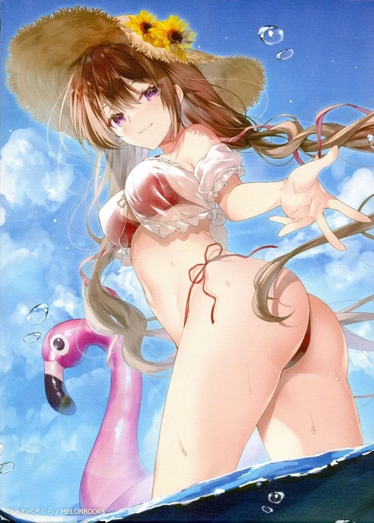 【オリジナル】F4キャンバスアート(みわべさくら) C104 SPECIAL SUMMER GOODS/メロンブックス