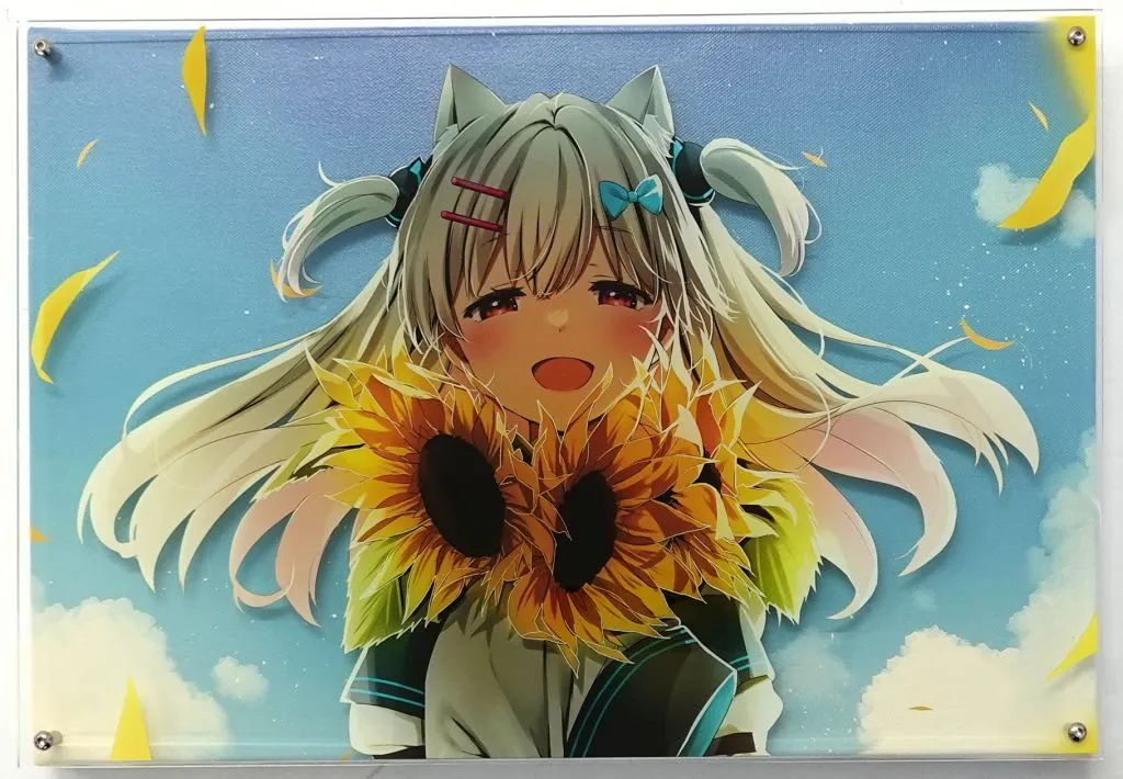 【バーチャルYouTuber】レイヤードグラフ 絵柄D(なつめえり) なつめえり個展 Fleurir/いちごさいず＆pixiv WAEN GALLERY