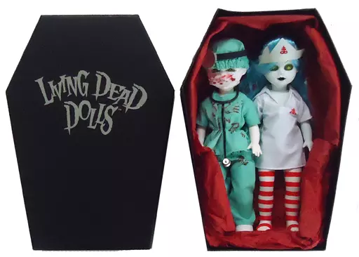新品未開封リビングデッドドールズミニドクター・デッドウィン & ナース・ネクロ﻿ Living Dead Dollsミニドクター & ナース ビンテージ新品未開封 - メルカリ