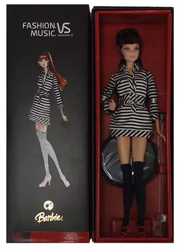 ヴィダルサスーンBarbie Barbie Namie Amuro Vidal Sassoon 70s Doll gift (Japan) - N3579