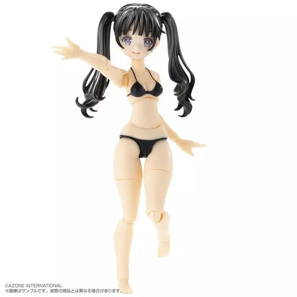 ドール　吉野いるみ ブラックヘアー・ブラックビキニ 1/12 Bikni Mates