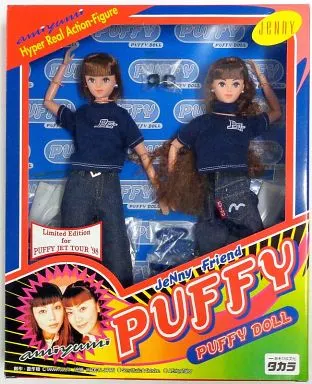 長期保管　タカラ　ジェニーフレンド PUFFY JETTOUR 98 フィギュア 長期保管 タカラ ジェニーフレンド PUFFY JETTOUR 98 フィギュア