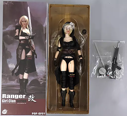 KAIYODO 1/6 Rena フィギュア Revoltech Queens Blade Wandering Warrior Reina LEINA Figure No.001