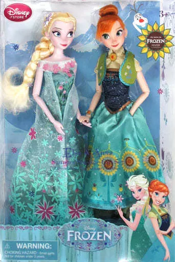 ドール　[破損品/ランクB] アナ＆エルサ 「アナと雪の女王 エルサのサプライズ」 ドールセット ディズニーストア限定