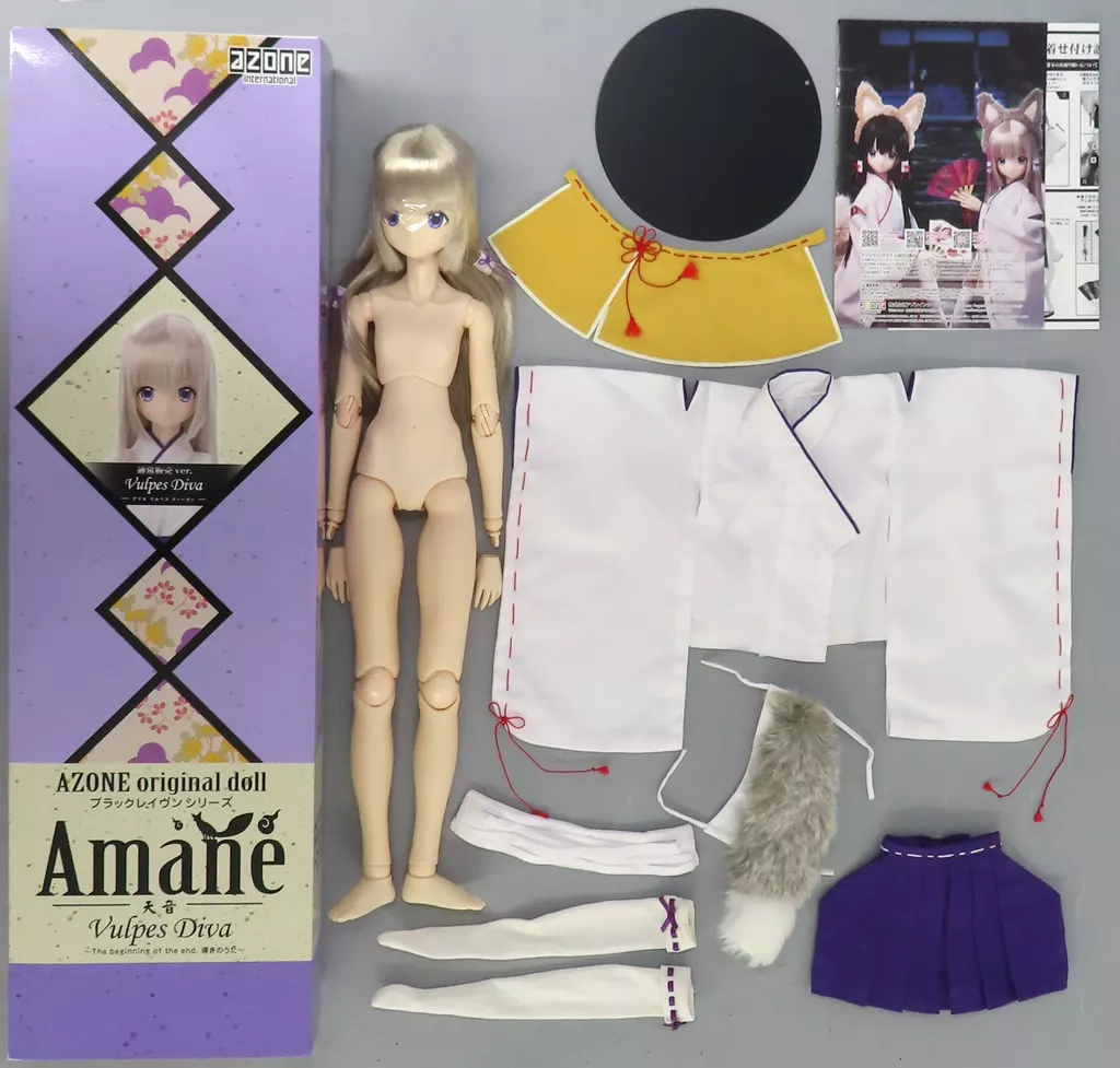 ドール　[破損品/付属品欠品] あまね/ヴルペス ディーヴァ ～The beginning of the end. 導きのうた～ 「リリア ブラックレイヴンシリーズ」 アゾンオリジナル50cmドール